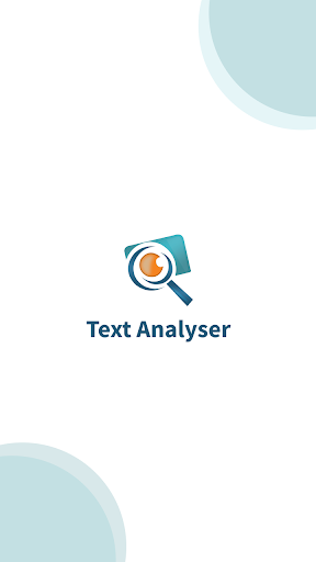 Android application Text Analyser screenshort