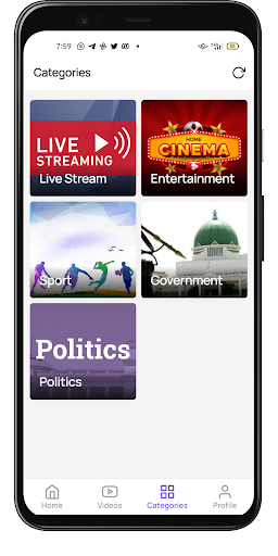 Android application ELT Media screenshort