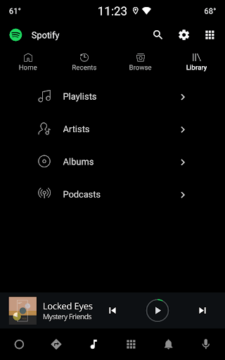 Screenshot Spotify: Music and Podcasts