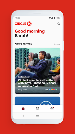 Android application Your Circle K - Lux screenshort