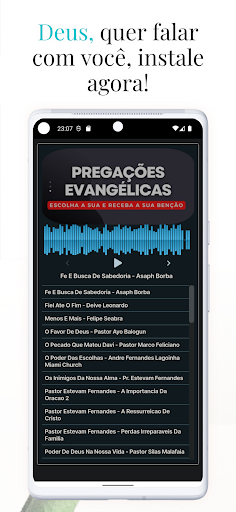 Pregações Evangélicas Gospel Screen 3