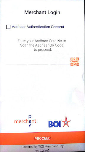 BOI BHIM AADHAR Screen 2
