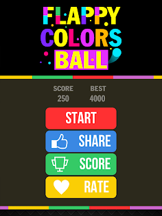 Flappy Colors Ball - Screenshot 4