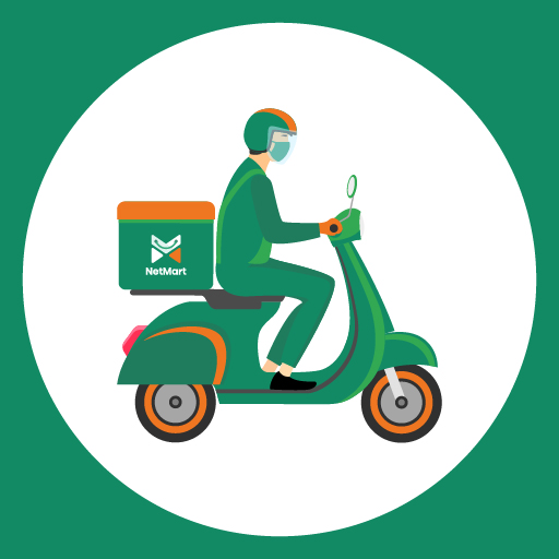 NetMart Courier logo