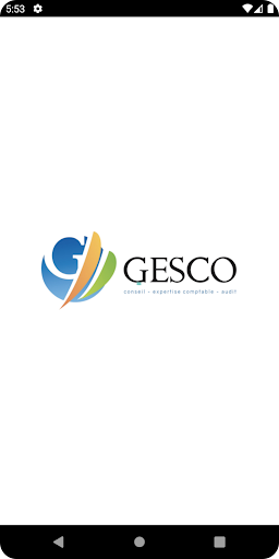 Android application Gesco Web Espace collaboratif screenshort