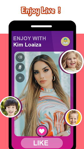 Android application Kim Loaiza Fake call video screenshort