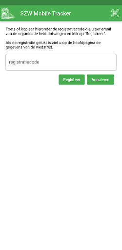 SZW Mobile Tracker Screen 2