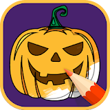 2021 Halloween Coloring Books icon