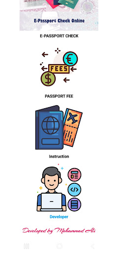 Passport Apply and Check BD