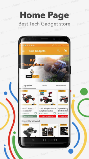 Ona Gadgets Screen 2