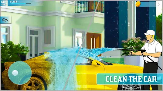 Power Gun Washing Cleaning Sim