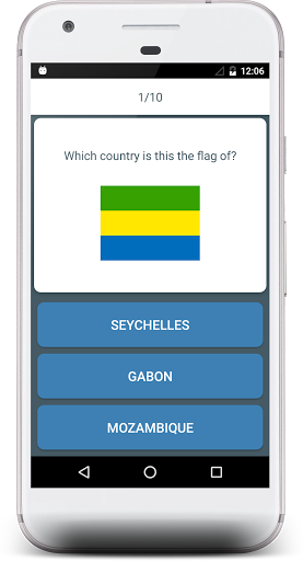 Android application African Countries Capital Quiz screenshort
