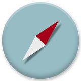 Compass with GPS (Ad-Free) icon