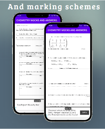 Chemistry; mocks Screen 3