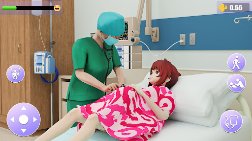 Real Anime Pregnant Mother Sim Screen 2
