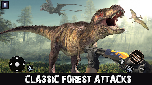 Dinosaur Hunter Sniper Shooter apkpoly screenshots 10