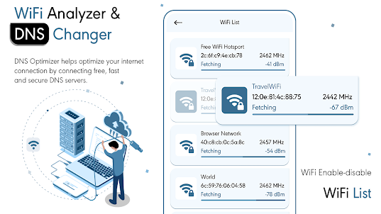 WiFi Analyzer & DNS Changer