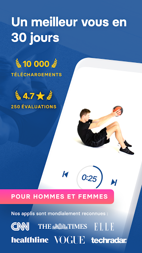 Aperçu de l'application
