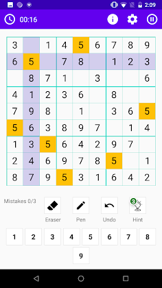 Sudoku Puzzles - Daily Sudoku, - Screenshot 2