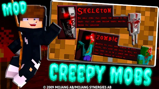 Creepy Mobs: Minecraft Mods