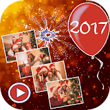Happy New Year Video Maker icon