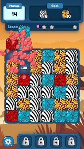 Jungle Candy Safari Tile Match