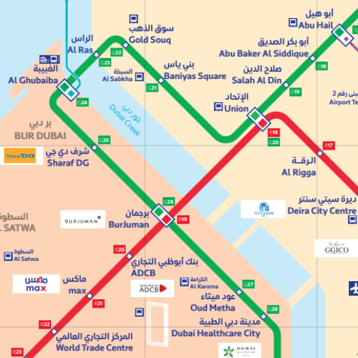 About Dubai Metro Map (Google Play version) Apptopia
