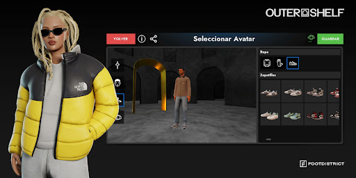 Android application FOOTDISTRICT Outer Shelf screenshort
