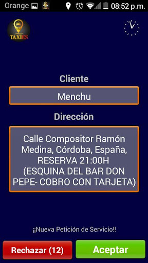 Taxies (taxista) Screen 3