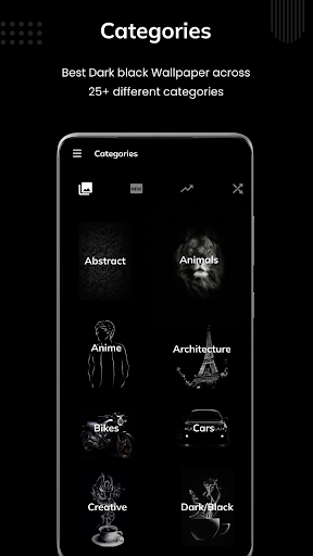 Dark Black Wallpaper HD