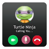 Video Call Prank Turtle Ninja icon
