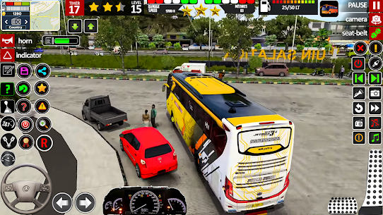 US Luxury Bus Driving Game 3D 3