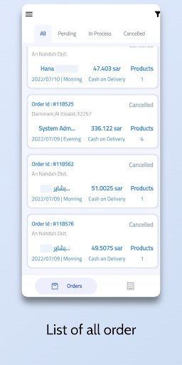 MoyaApp Driver Screen 2
