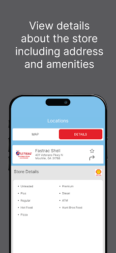 Fastrac Shell Screen 2