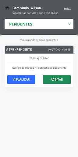 Agile Entregas - Motoboy Screen 2