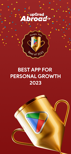 Android application Study Abroad with upGrad screenshort