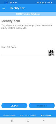 Android application CRDN Warehouse screenshort