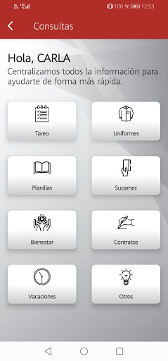 LIDERAPP Screen 2