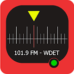 Cover Image of Скачать 101.9 FM Radio WDET  APK