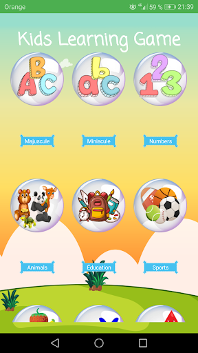 Android application Jouer et Apprendre le Français screenshort