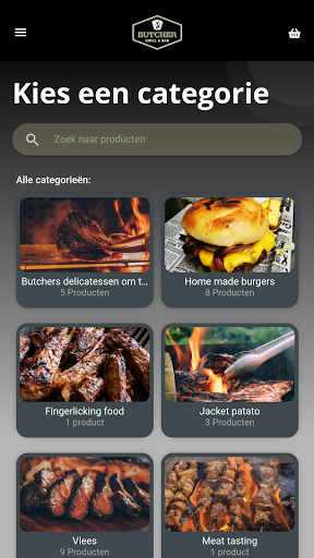 Android application Butcher Grill & Bar screenshort