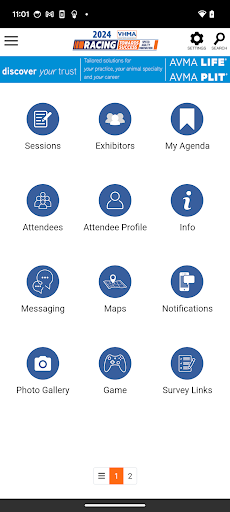 Android application VHMA Events screenshort