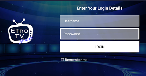 Android application EtnoTV Pro screenshort