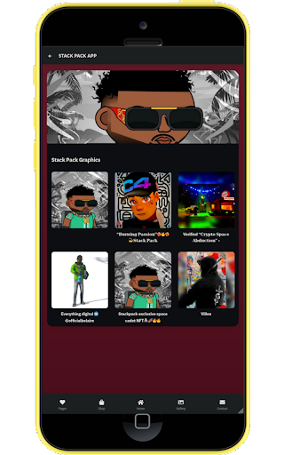 Android application Stack Pack screenshort