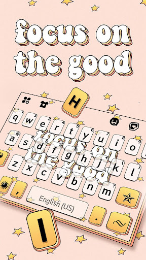 Be Positive Keyboard Backgroun Screen 2
