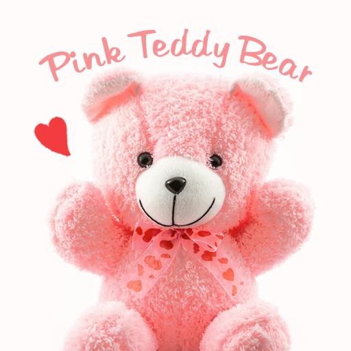 Cute wallpaper-Pink Teddy Bear 1.0.0 Icon
