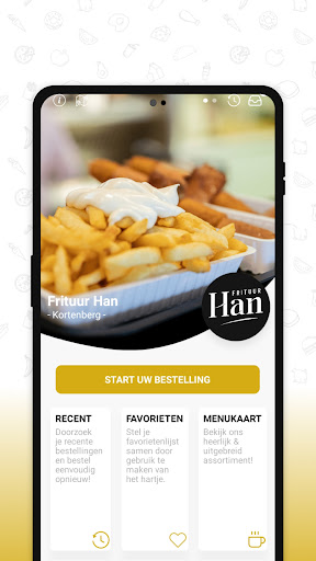 Android application Frituur Han screenshort