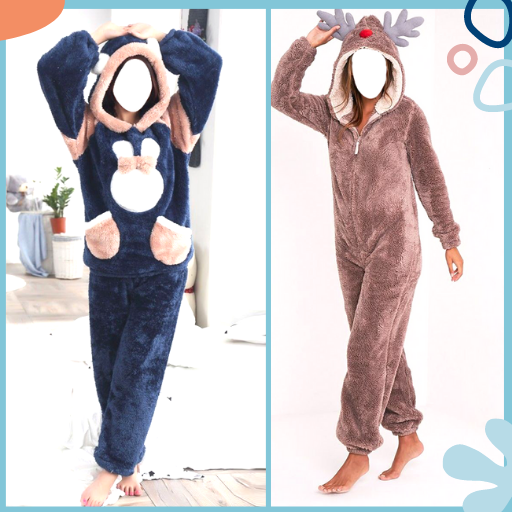 Women Cute Hoodie Suits logo