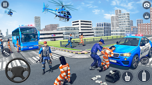 Police Bus Simulator Bus Games apklade screenshots 2