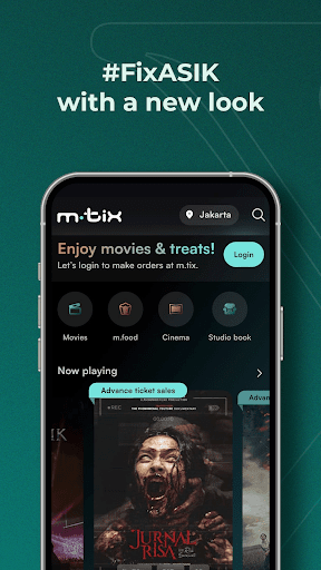 m.tix - XXI Screenshot 1 - AppWisp.com